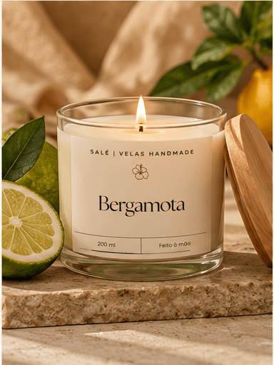 Vela bergamota & limão